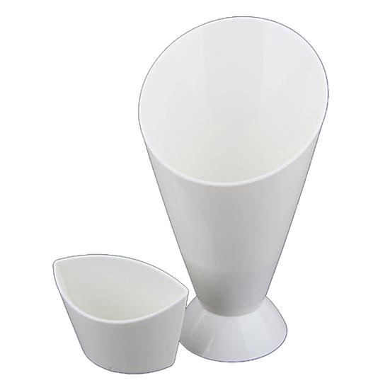 French Fries Shelf Holder Assorted Sauce Chips Snack Cone Dip Cup Tableware