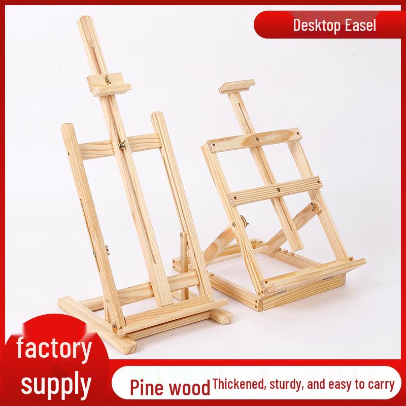 Adjustable Wooden Easel for Kids – Foldable Tabletop Art & Sketching Stand