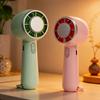 Ice Cooling Mini Handheld Fan Speed Adjustable Small Desk Fan USB Rechargeable Portable