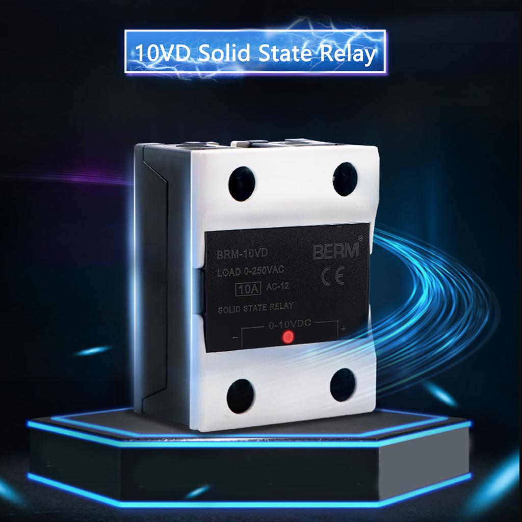 BERM Solid State Relay SSR with LED Light Tube State Indication 420mA 0250VAC