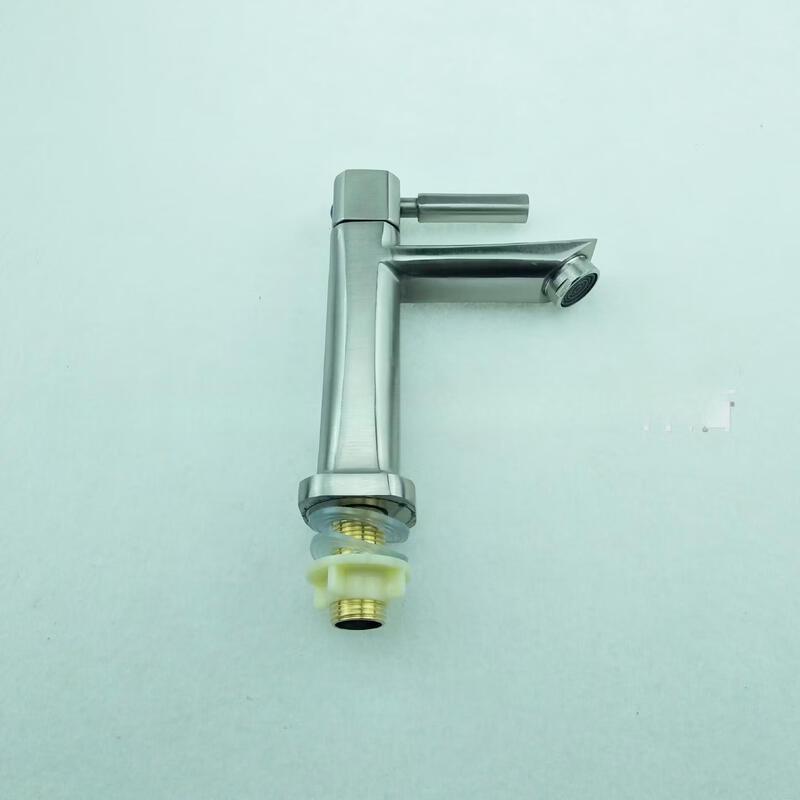 TLXT Brushed Frog Single Cold Basin Faucet