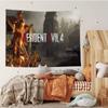 RResident Leon Kennedy Evil Tapestry Customizable Tapestries Of Various Styleswall Hangings Celebrity Printing Wall Hangings