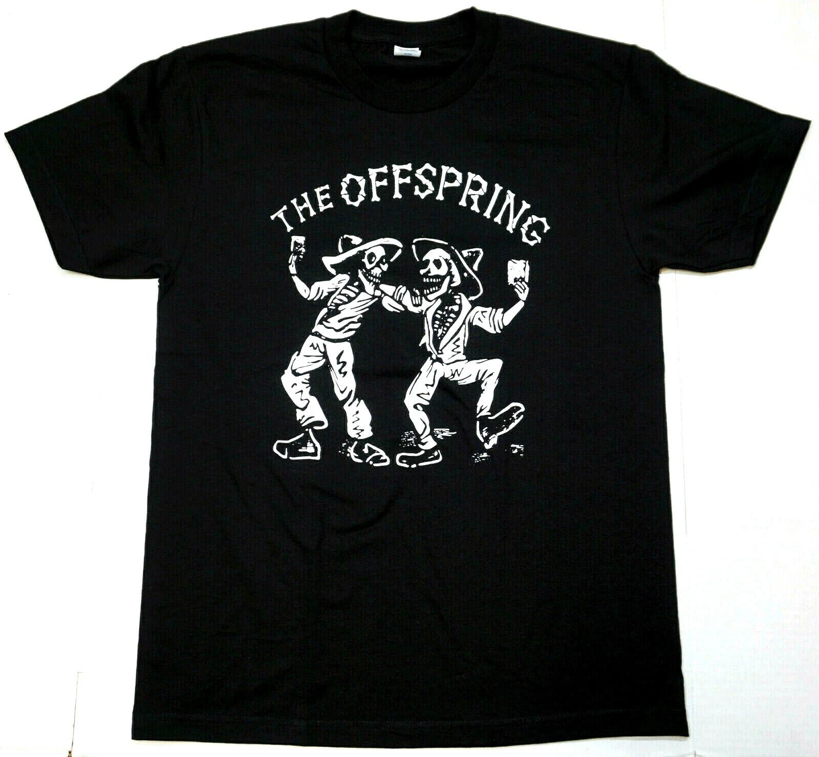 Футболка OFFSPRING Панк-рок группа Мужская Взрослая 100% Хлопок Черная Новая XXXXL