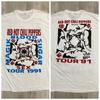 The Shortsleeved Couples Vintage Tshirts of The Band RedHotChiliPeppers Are Super Popular On Instagram for Both Unisex and Unisex