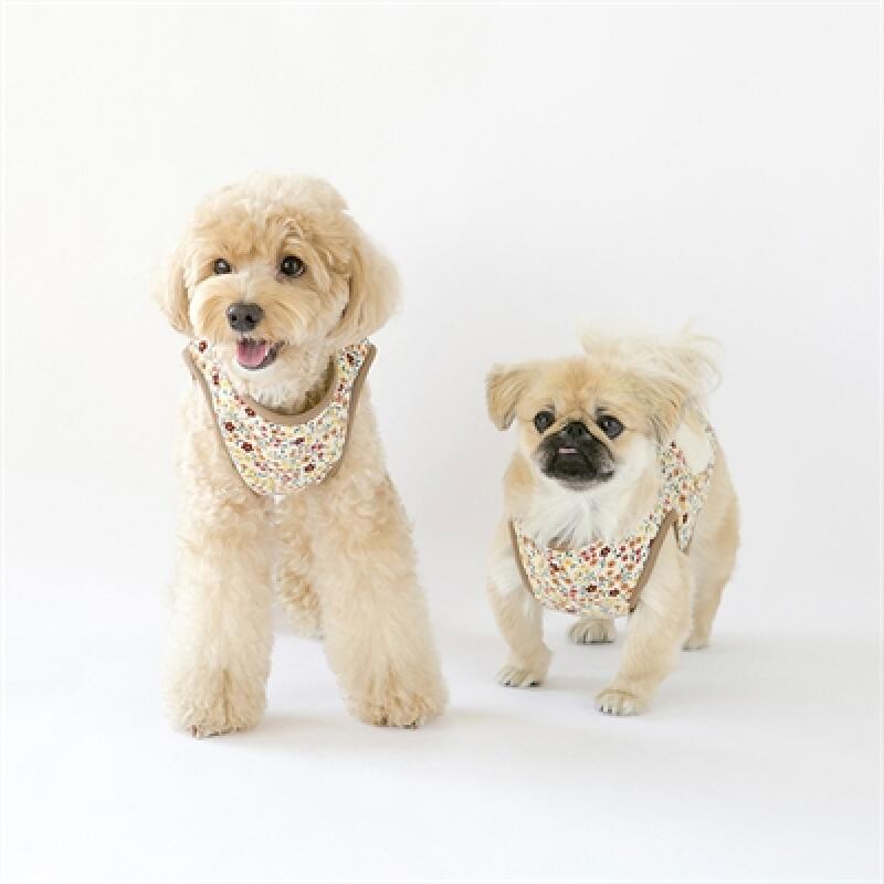 Двусторонний цветочный жилет (цвета слоновой кости) L