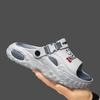 Summer new niche two wear sandals fashionable and versatile personality thick bottom stepping on shit feeling comfortable one-word drag non-slip sand