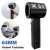 X64 Car Violent Blower Handheld Turbo Jet Fan 64mm Brushless Motor Strong Instantaneous 1000W High Power Duct Blower Turbo Fan