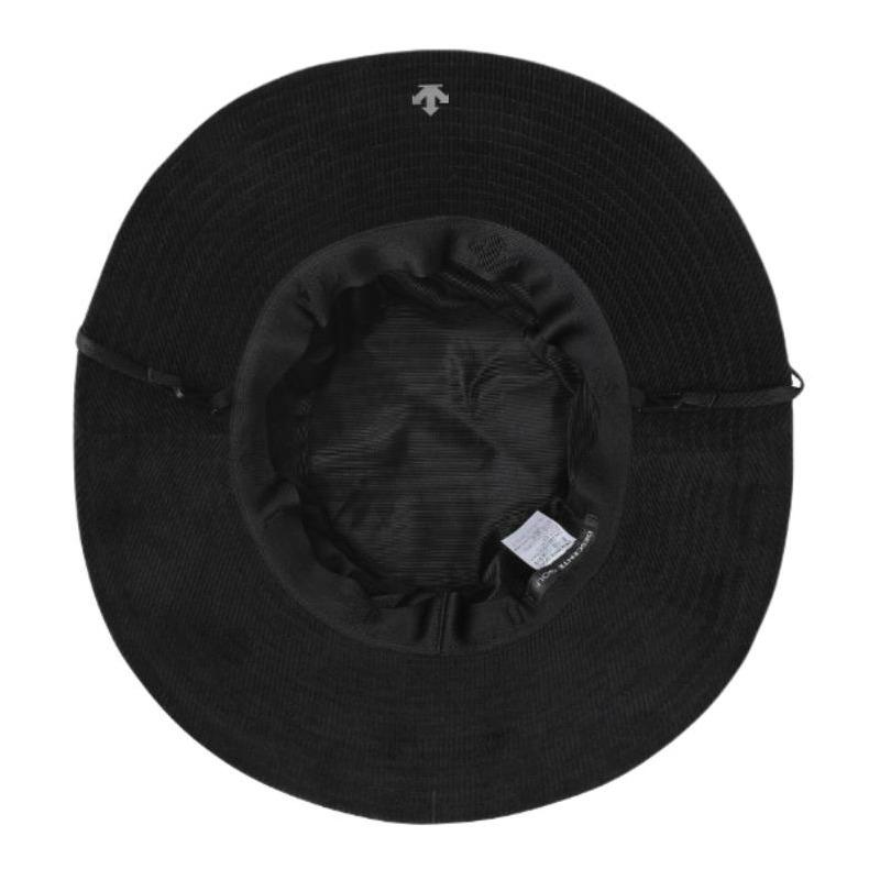 DESCENTE Logo Nylon Outdoor Bucket Hat Black 75 25 100 100 DR32MFCP93