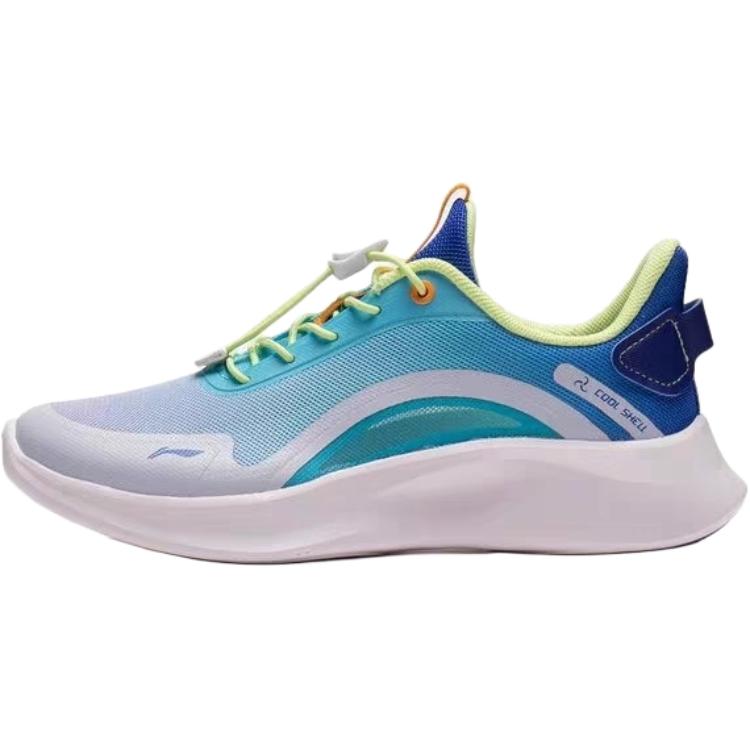 

Li Ning Детская спортивная серия лайфстайл Удобные Универсальные Амортизирующие Дышащие Низкие Кроссовки для Бега Детские Кроссовки для Бега Синие YKCV242-7 40