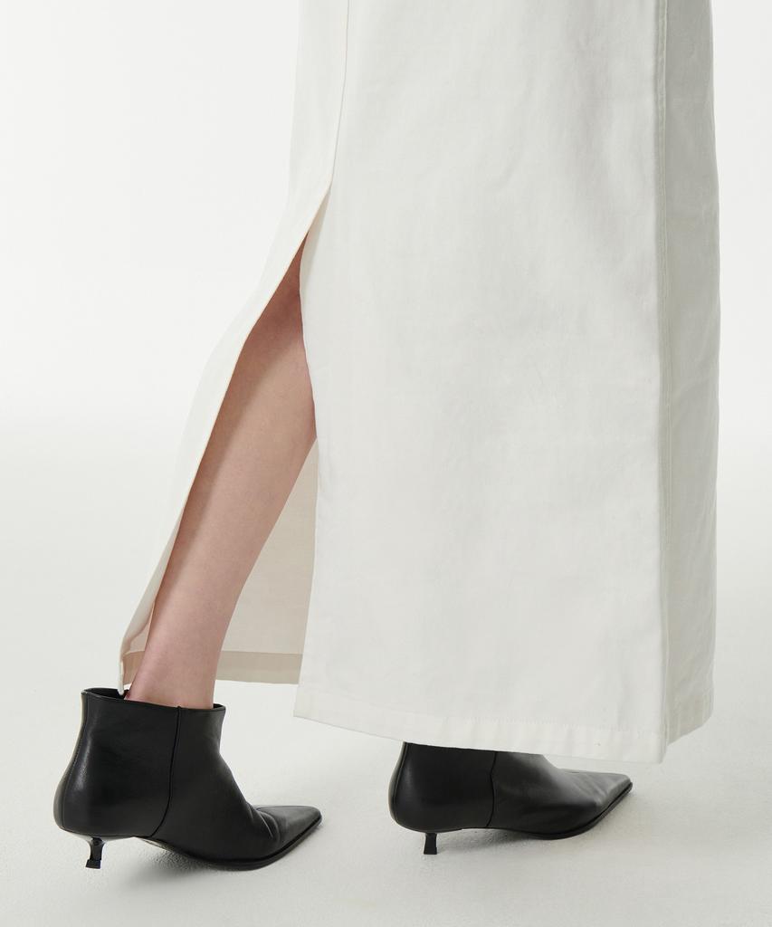 Musinsa Standard Woman Women'S Cp Maxi Skirt [White]