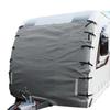 Universal Waterproof Oxford Fabric Front Towing Cover Protector - Durable Dustproof with Reflective Strips for RV/Camper/Caravan
