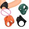 Silicone Penis Ring Chastity Cage Cock Rings Sex Toy for Men Rings Delay Ejaculation Triangle Bondage Sm Adult Toys Sex Shop