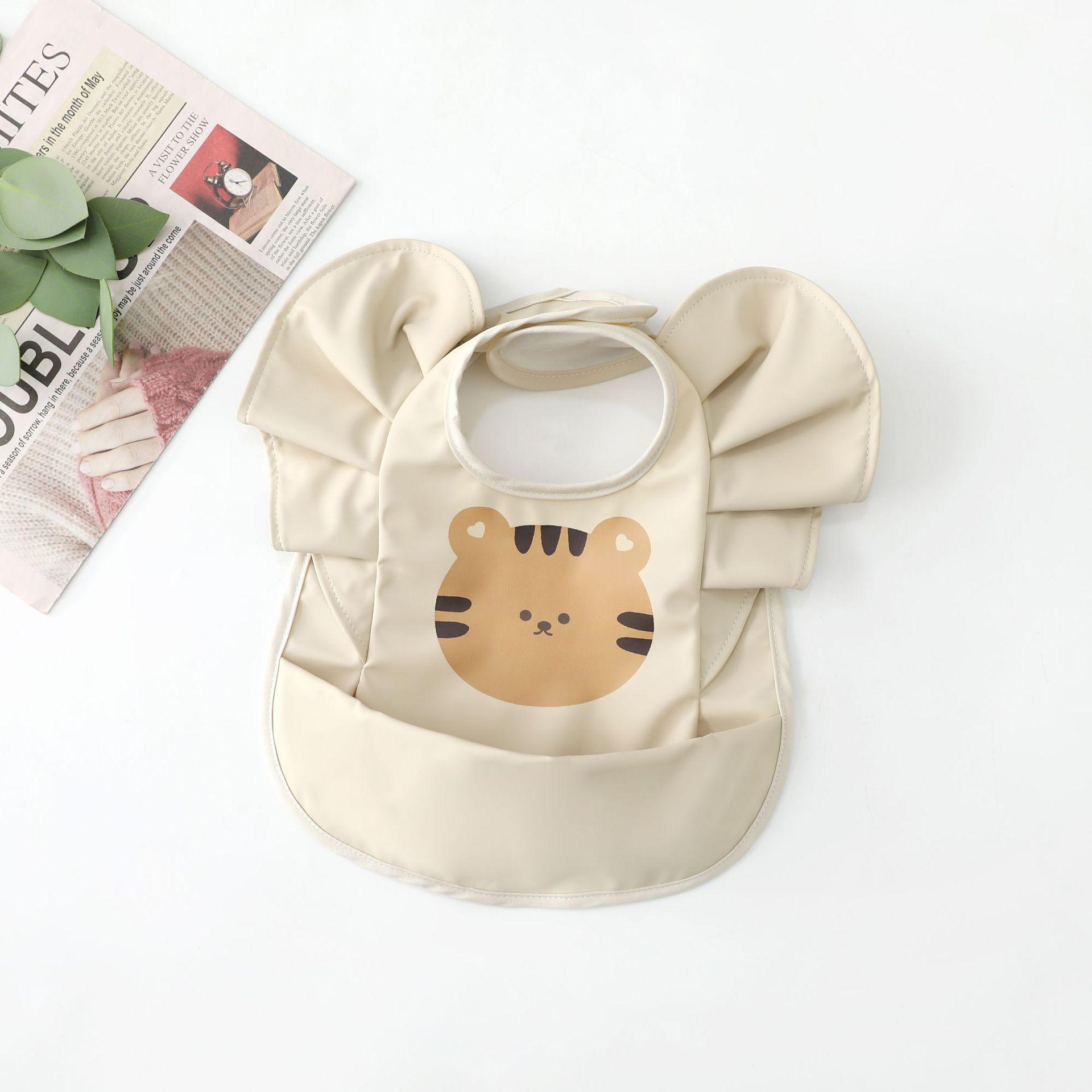 Elodie Swedish Waterproof Anti-Stain Baby Bibs - PU Food & Saliva Protection