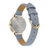 Authorized Dealer Olivia Burton Watch Ladies 24000225 Signature Midi Abstract Floral Gold Chalk Blue Leather [OLIVIA BURTON]