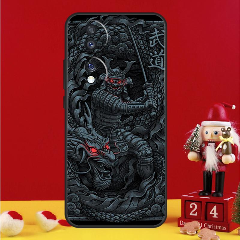 Anime Japanese Samurai Case For Honor Magic 5 6 7 Pro V5 Honor X9b X9c X9a X8a X8b X7a 50 70 90 200 400 Lite Cover