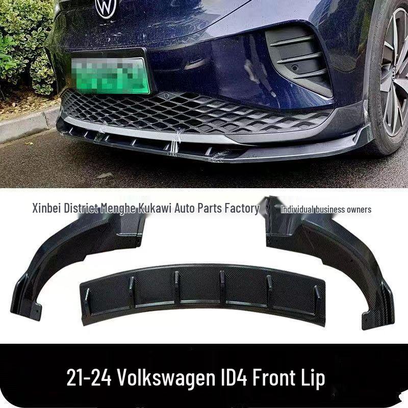 Volkswagen ID4 Front Lip Splitter for 2021-2024 Models