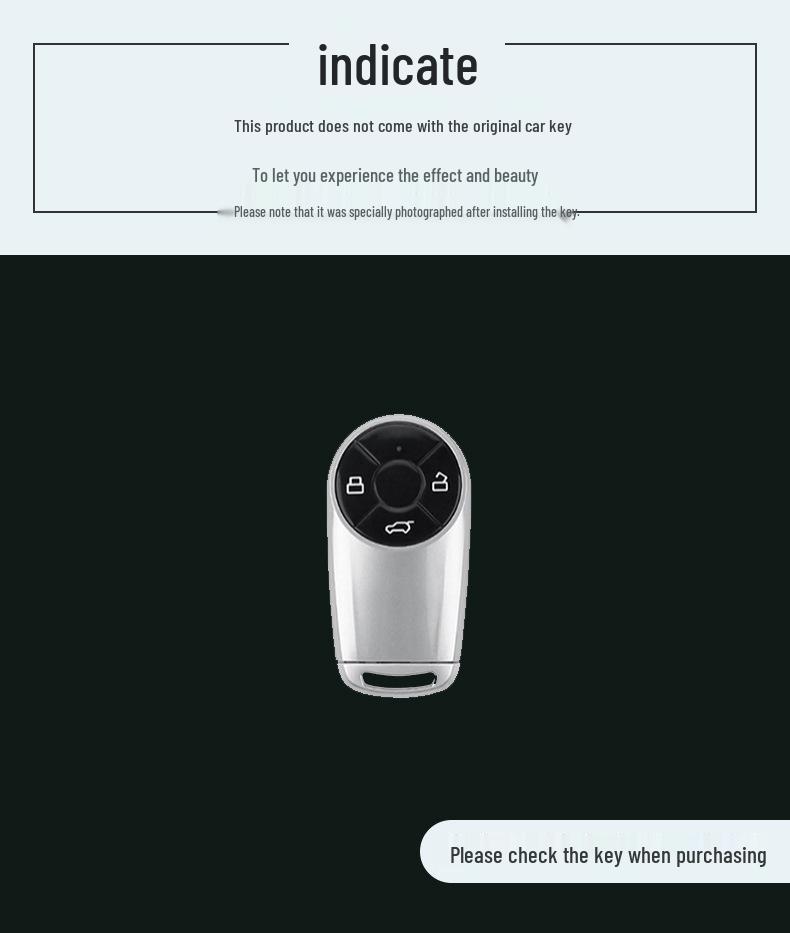 Ora Haomao Key Case for Ballet Cat, Lightning Cat, Black Cat, White Cat & Great Wall GT - Key Shell & Buckle.