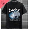 Funny Explore The Underworld Cave spelunking Graphic Tshirt Pure Cotton Shortsleeve Humor Style Fashion Tee Outdoor Clothing