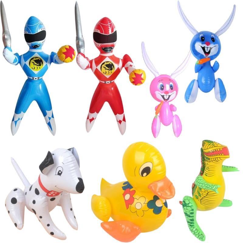 Charming Inflatable Animal Toys Including Frogs Ducks And Unique Airplanes For Endless Fun