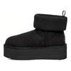 UGG Klasické Mini Platformové Plstěné Boty Černé Dámské Tenisky 1144047-BLK