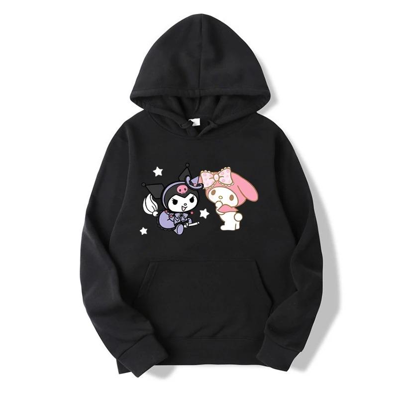 2026 Animation printed men's and women's hoodies, cute style, new Ins loose sports shirt