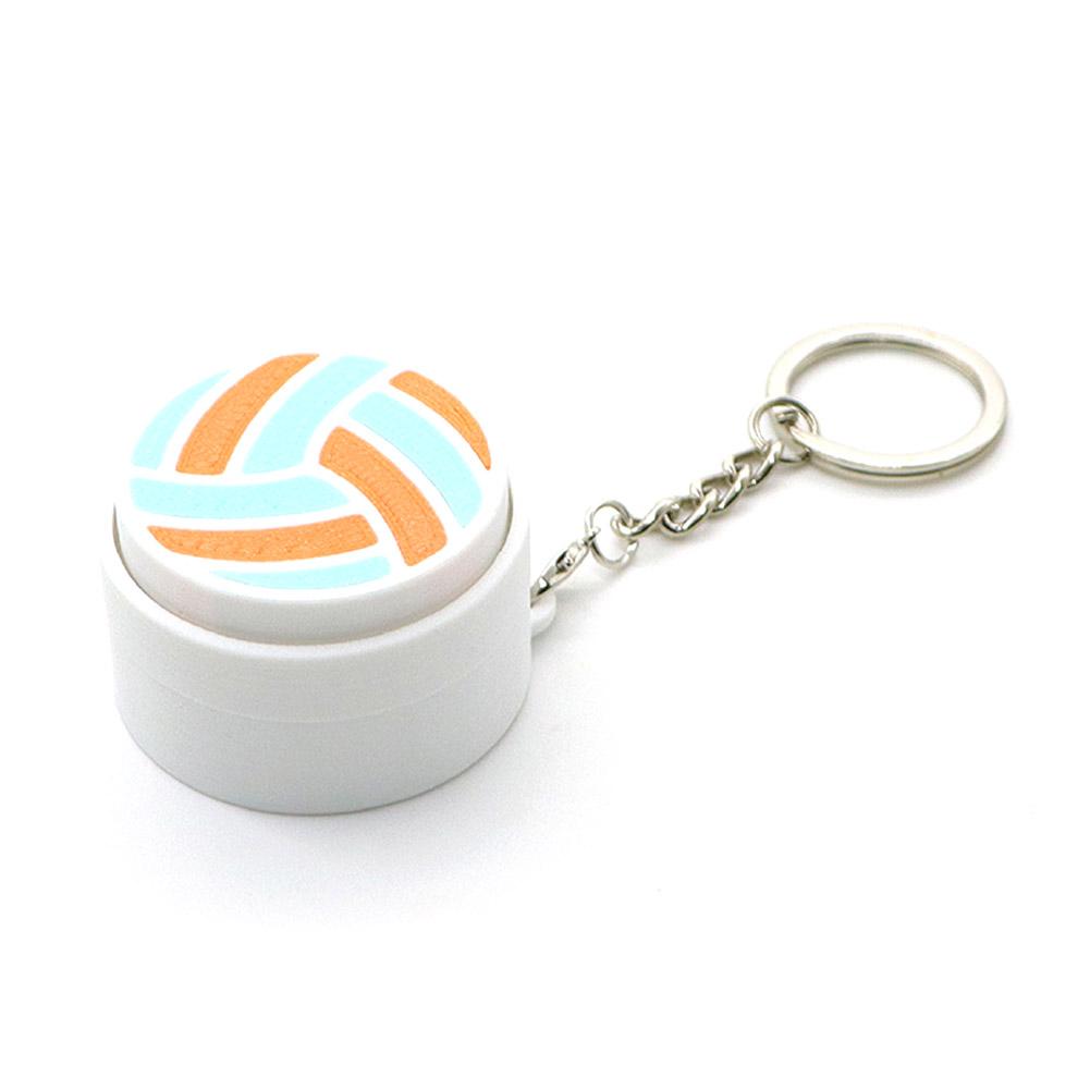 Ball Keyboard Keychain Fidget Toys Push Bubble Stress Relief Sensory Toys Basketball Football Keyboard Clicker For Kids Adults