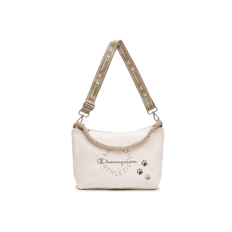 New Champion Fabric Shoulder Bag Regular Unisex Ecru U5BACPU57