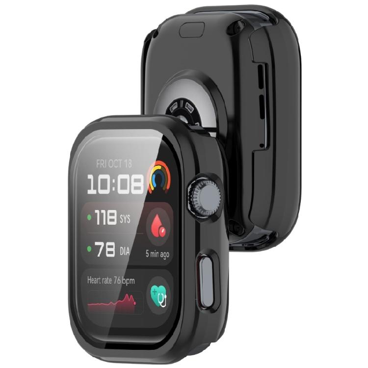 Stylish Smartwatch Frame Housing Glass Film Cover Scratch Proof Case Integrated Screen Protector Shell Shockproof Sleeve