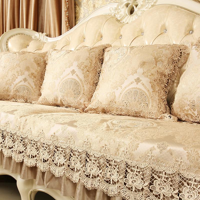 

Sofa Back Towel, Special Cushion For Summer European Leather Sofa, American Luxury Seat Cushion, Universal Sofa Cushion Cover For All Seasons 70*70cm