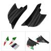1 pereche de spoiler aerodinamic universal pentru motociclete cu aripa pentru motociclete modificată pentru decorarea motocicletei