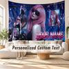 Custom Name Wall Hanging Tapestry,aespa Decorative Backdrop Tapestry For Dorm Home