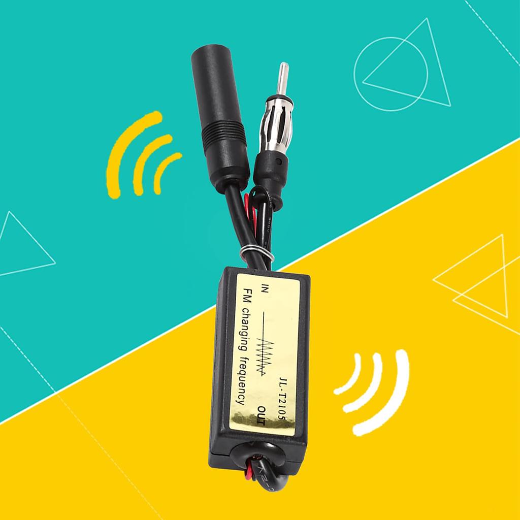 AKLOSIPY Samochodowa Antena Częstotliwości Bezprzewodowy Ekspander Pasm FM dla Samochodów Japońskich, Wzmocniona Wydajność Odbioru 76-90MHz