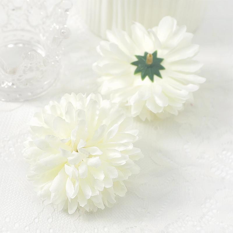 5/10/20Pcs 6.5cm Artificial Flower Silks Hydrangea Home Wedding Party Decoration Vase Table DIY Craft Wreath Gifts Accessories