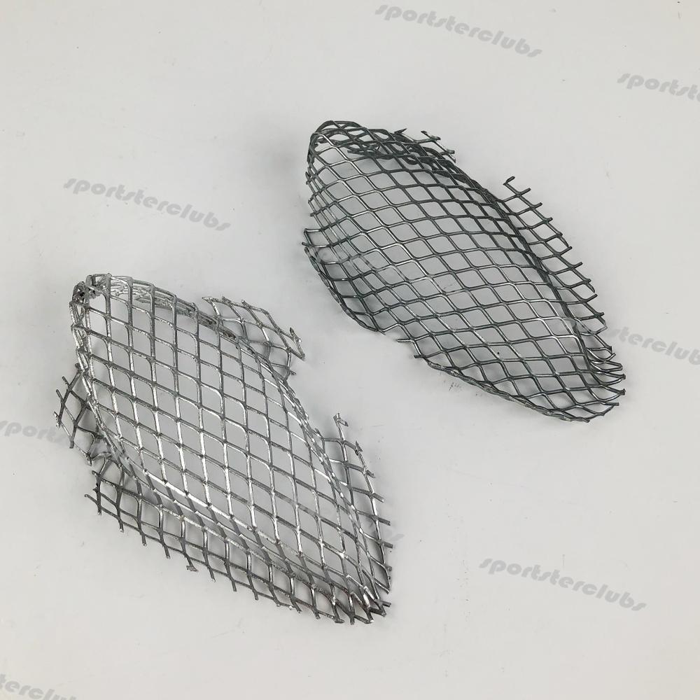 Til Suzuki K4 GSX-R600 GSX-R750 2004-2005 GSXR600 GSXR750 GSX-R 600/750 Motorcykel Luftindtagsrør Kanal Gitter Metal Ventilationsnet