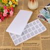 24 Compartments Plastic Paint  , Watercolor Mixing Tray for Students and Artists, Convenient Painting Accessory with 20 Pigment Grids