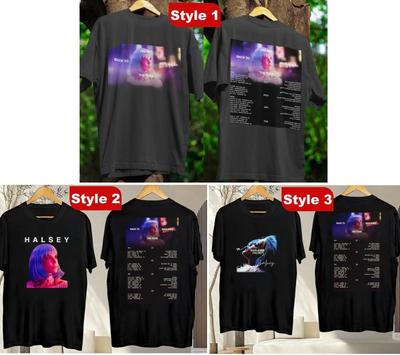 Halsey Tour 2026 2026 Back To Badlands the Concert T-Shirt Multicolor FAST SHIP