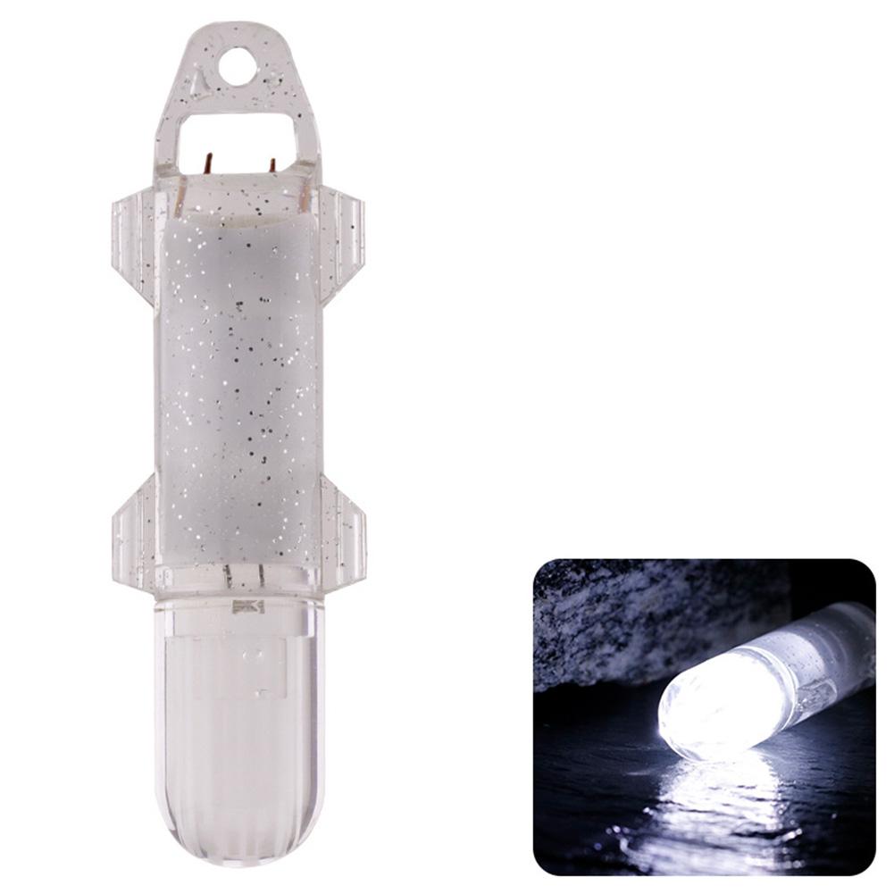 Oval Fish Lure Lamp Led Flash Light For Night Fishing Underwater Fish Lure Tackle