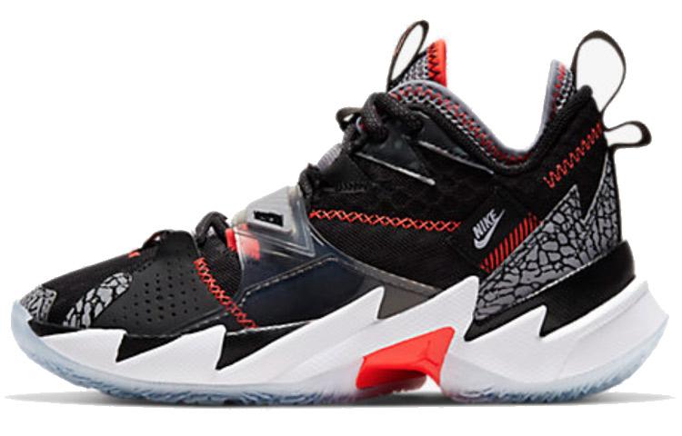 Air Jordan Why Not Zer0.3 GS  Black Cement  37.5
