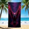 1Pc Owl Fantasy Art Beach Towel Quick Dry Multiuse For Beach Pool Gym Yoga Home Travel Christmas Halloween Xmas Gift G115