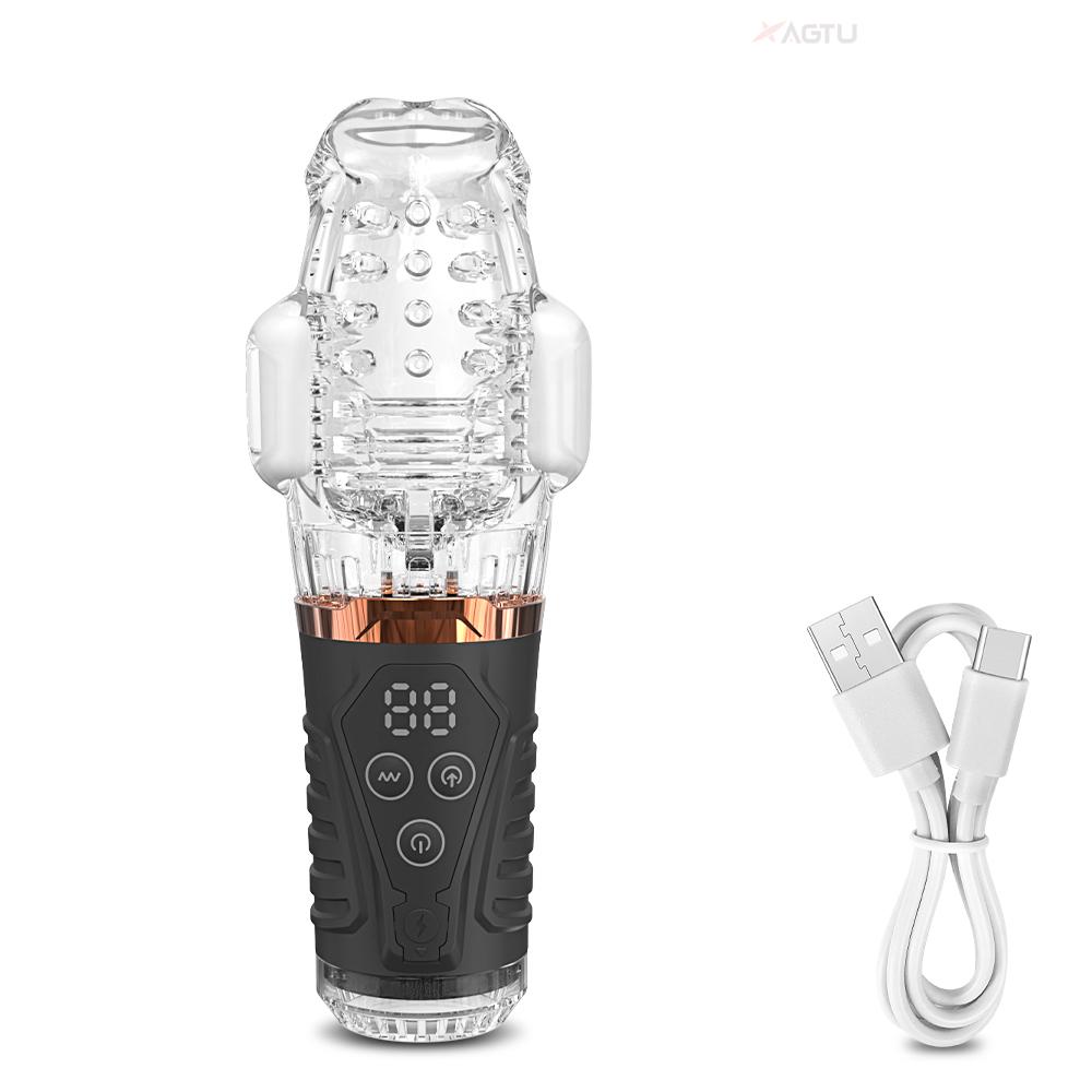 Automatic Sucking Male Mastubator Cup Vibrating Blowjob Masturbation Supplies Sex Machine Adult Goods For Men Sex Toys For Men