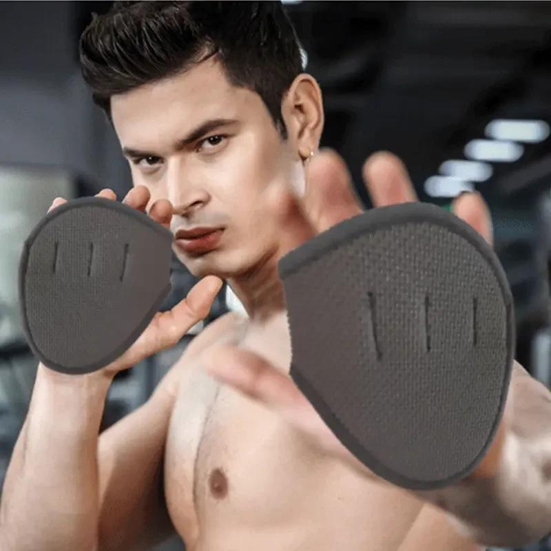 Reducere pentru nou-venit: Protector de palmă respirabil pentru bărbați, mănuși pentru gantere și haltere