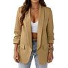 Women Trench Coat Open Front Cardigan Jacket Coat Shawl Cape Cloak Mantle Plus