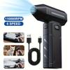 Brushless Motor Compressed Air Duster Adjustable Speed Portable Dust Cleaner  Car Cleaning