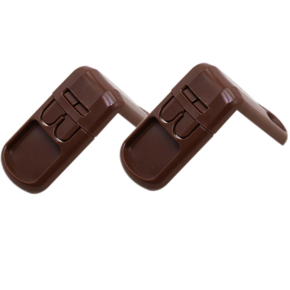 4 Pcs/set New Multifunctional Baby Child Safety Lock Double Snap Fastener Drawer Cabinet Door Locks