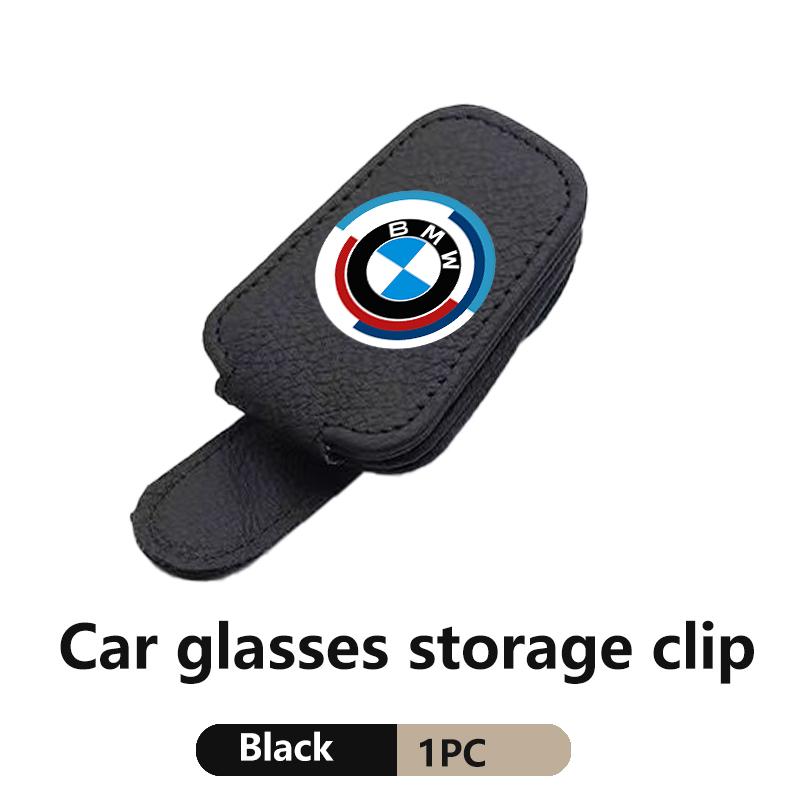 For BMW Car Leather Glasses Clips Sun Visor Sunglasses Storage Fastener X1 X2 X3 X4 X5 X6 F49 F39 F25 G01 F16 G06 G07 F25 F30