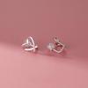 Simple Heart-shaped Line Ear Clip, Cute and Fresh Temperament for Female Students, with No Ear Holes or Small Earrings
