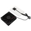 Solar Fan Solar Power Panel Exhaust Fan 15W Energy Saving Odor Removal Portable Solar Powered Air Extractor For Pet Houses RVs