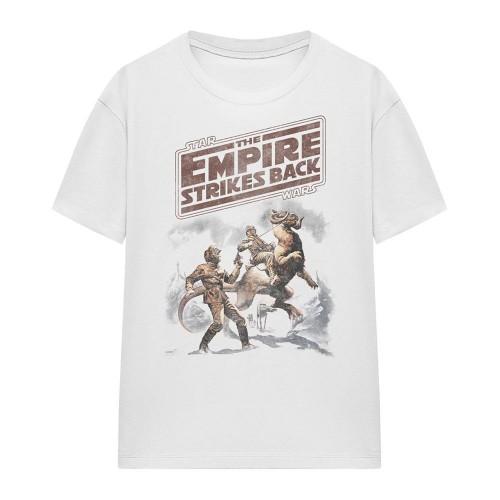Star Wars Womens/Ladies Empire Strikes Back Western T-Shirt