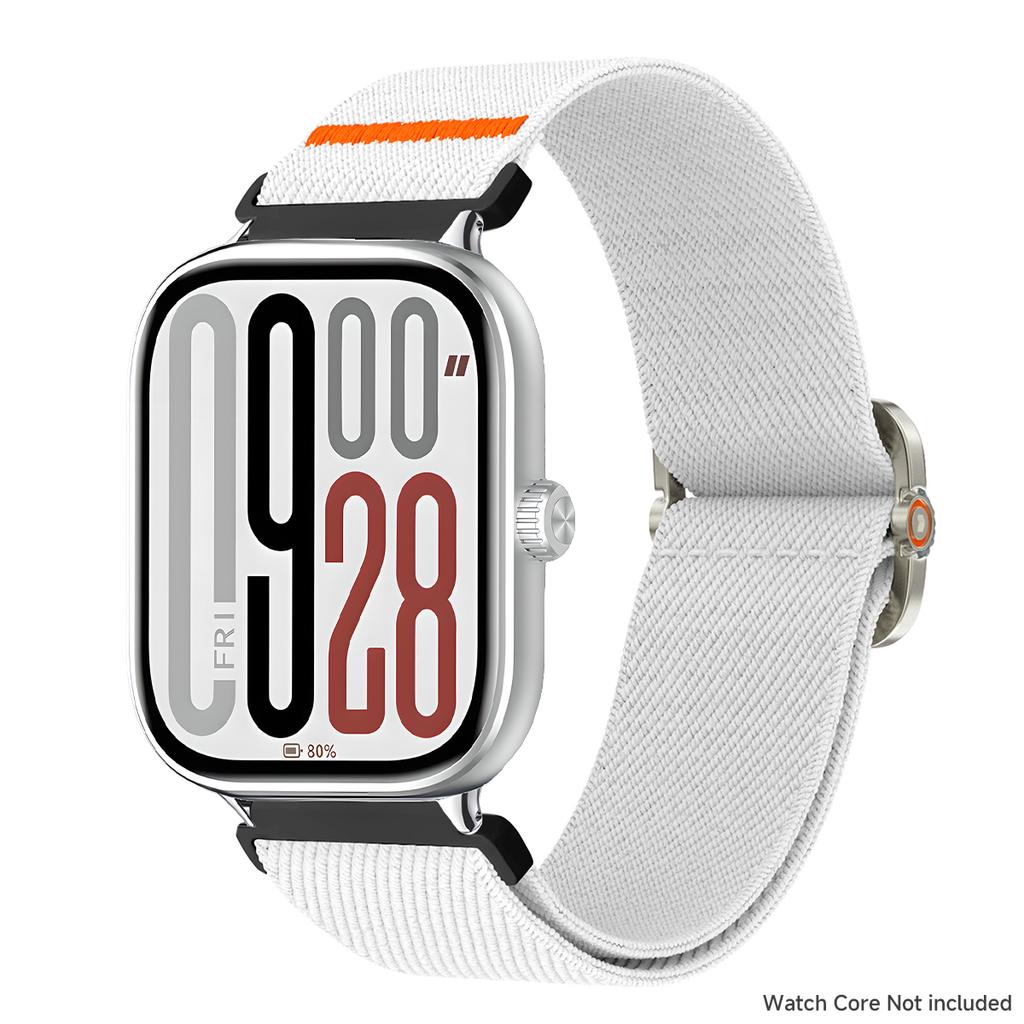 Elastic Nylon Band For Xiaomi Watch Miband 9/8 Pro Braided Sport Strap For Redmi Watch 6 5 4 Smartwatch Bracelet Accessories