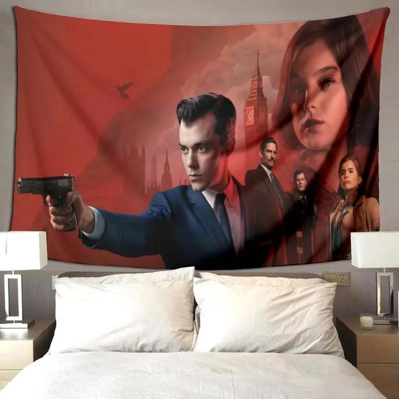 3D Scarface movie pattern printed blanket living room bedroom home decor picnic blankets for children's room bed birthday gift